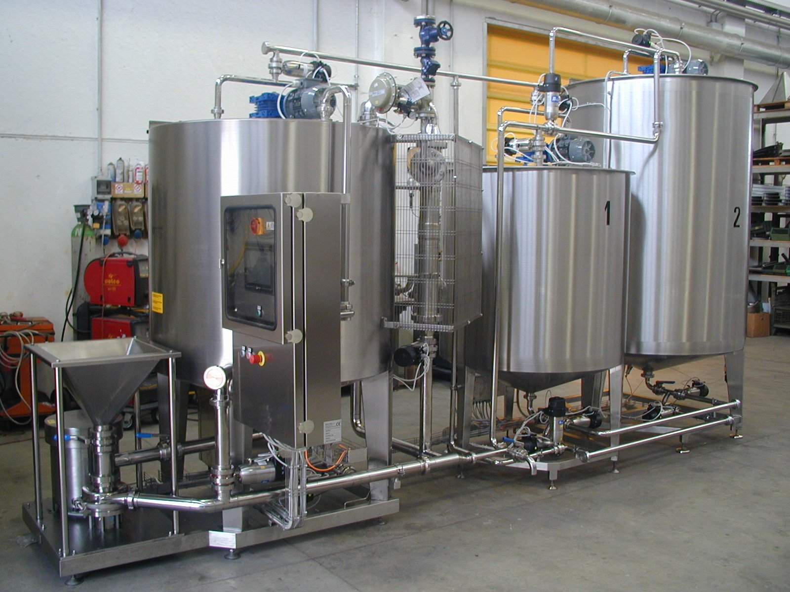 production of dressings with Inox-Fer Mixers
