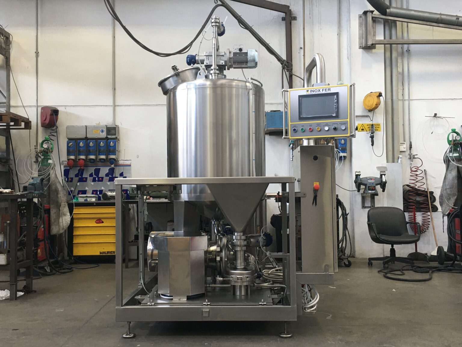 Industrial barbecue sauce mixer tailored to your needs