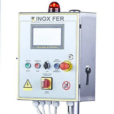electric panel for mixing systems