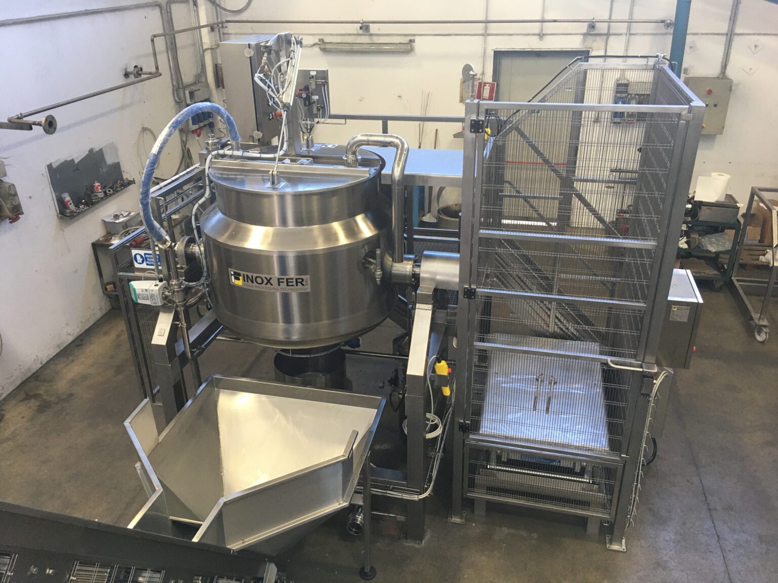 Industrial cooking kettle for cream preparation - Case Study