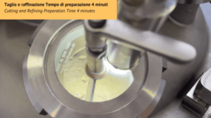 Taglio e raffinazione per la preparazione di hummus con cuocitori industriali