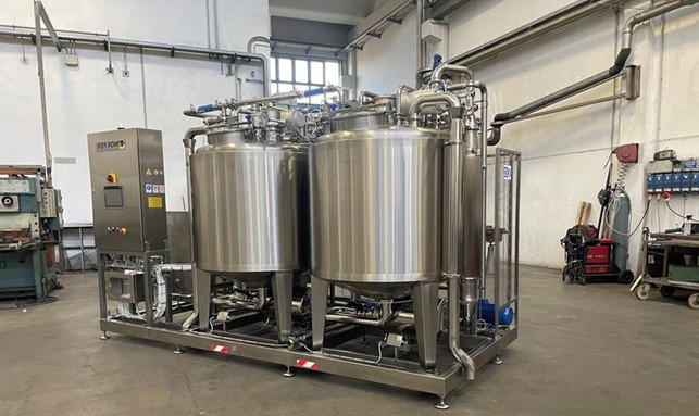 impianto per dosaggio ingredienti - settore liquoreria