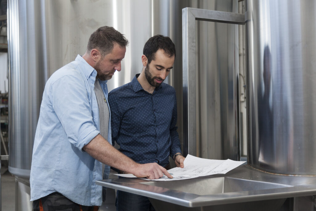 Testing and functional checks of custom food processing equipment