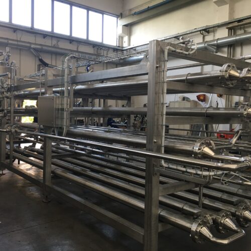 scambiatore di calore a fascio tubiero per settore beverage