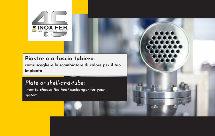 scambiatore di calore a a piastre o a fascio tubiero; quale scegliere