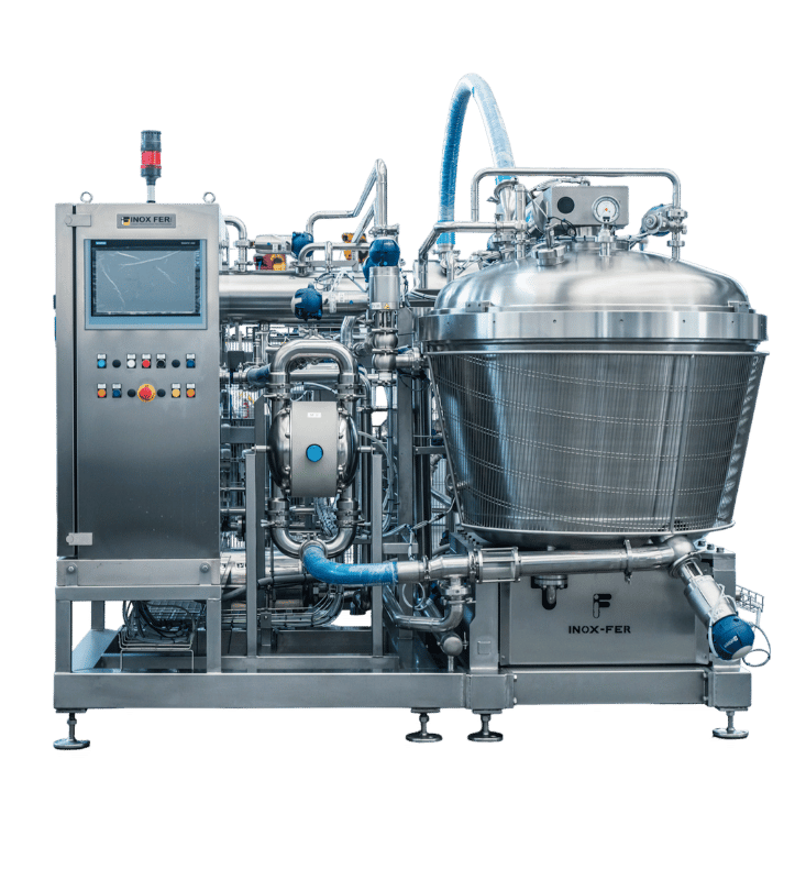 Linea completa di food processing Inox-Fer per trasformare materia prima in prodotto finito pronta per il confezionamento