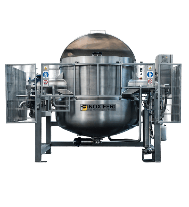 Sistema di cottura industriale Inox-Fer per l’industria alimentare con controllo preciso del processo produttivo