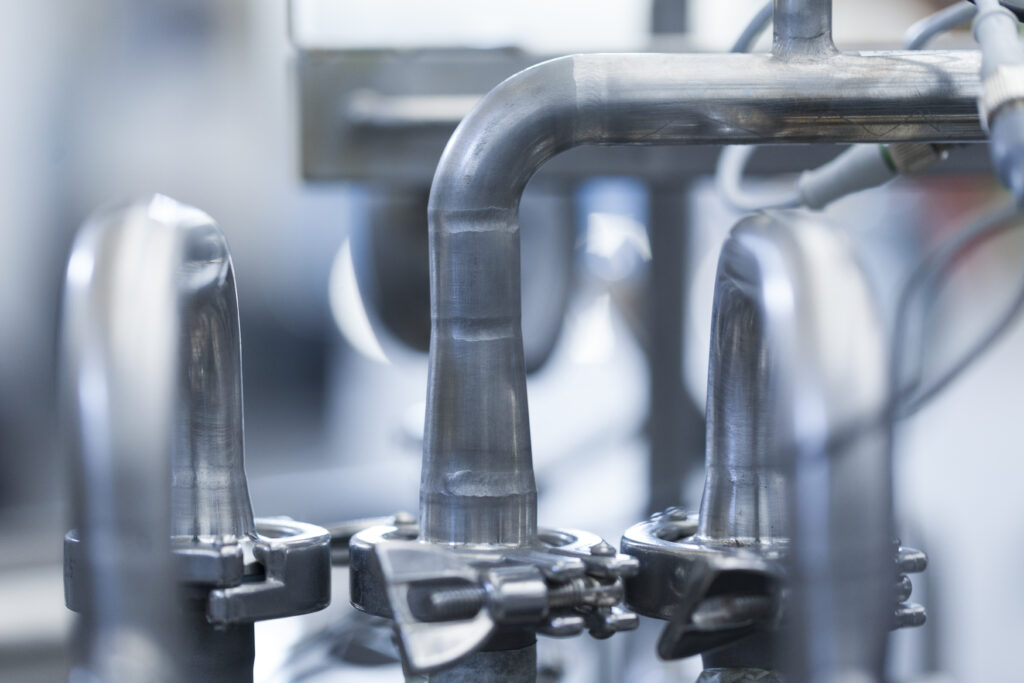 Impianti e componenti in acciaio inox utilizzati in applicazioni industriali