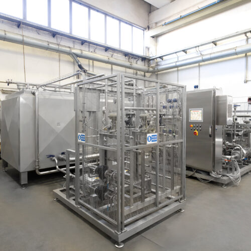 cip sistema di lavaggio prospettiva laterale
