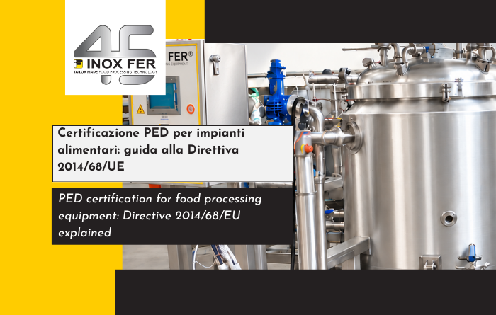 immagine copertina per articolo relativo alla certificazione PED