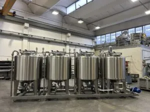 Impianto di preparazione e stock salsa di soia aromatizzata