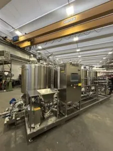 Impianto di preparazione e stock salsa di soia aromatizzata