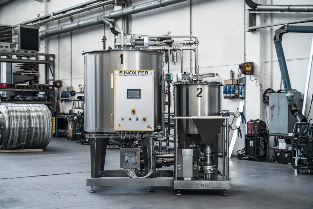 Installazione e avviamento di impianti alimentari su misura presso il cliente