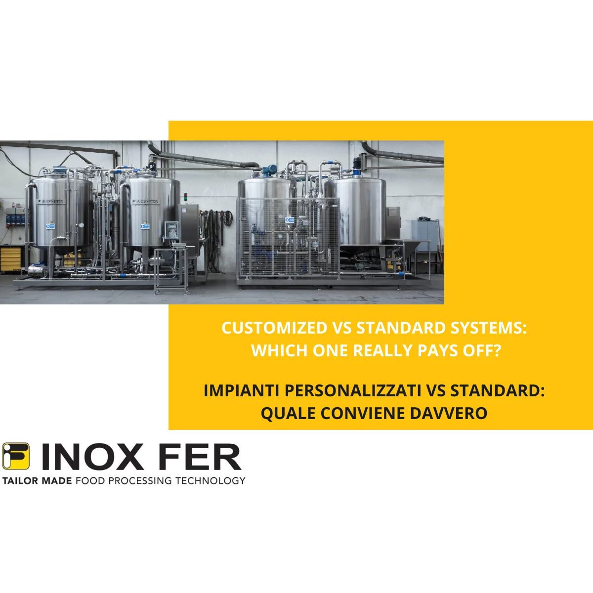 Impianti personalizzati vs standard: